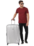 RONCATO DOUBLE PREMIUM Range Silver Color Hard Large Luggage