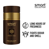 Smart Collection French Oud 250ml + Bravo 250ml Deo Combo Set For Men