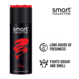 Smart Collection Turbo + Play + Mach Deo Combo Set For Men (150ml each)