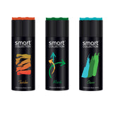 Smart Collection Turbo + Mach + Own Deo Combo Set For Men (150ml each)