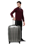 RONCATO WE ARE GLAM Range Nero & Platino Color Hard Large Luggage