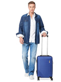 Baomi 515 Dark Blue Hard Trolley