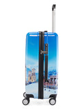 Baomi 632 Printed Blue Hard Trolley