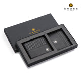 CROSS PHEONIX SLIM WALLET+CARD CASE- Black