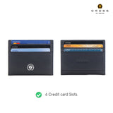 CROSS PHEONIX SLIM WALLET+CARD CASE- NAVY