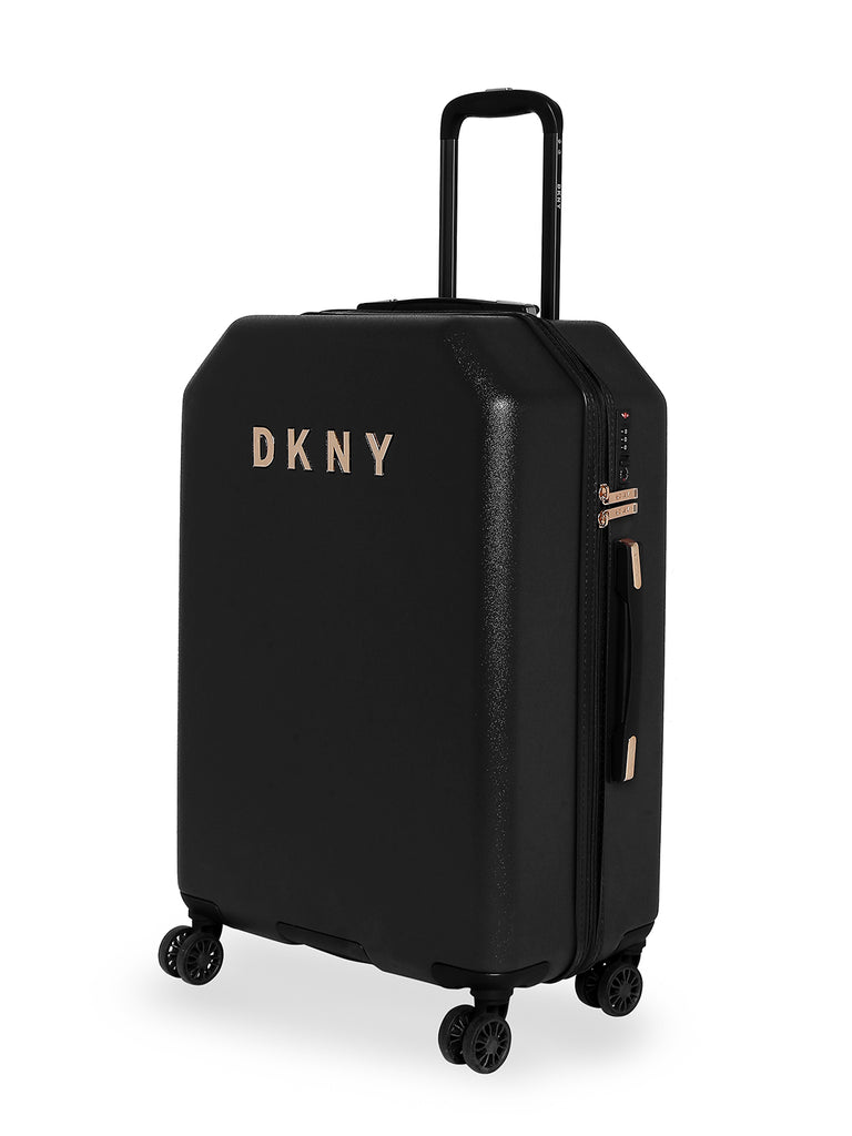 Buy DKNY Burgundy Allore Medium Checked Trolley Online @ Tata CLiQ Luxury