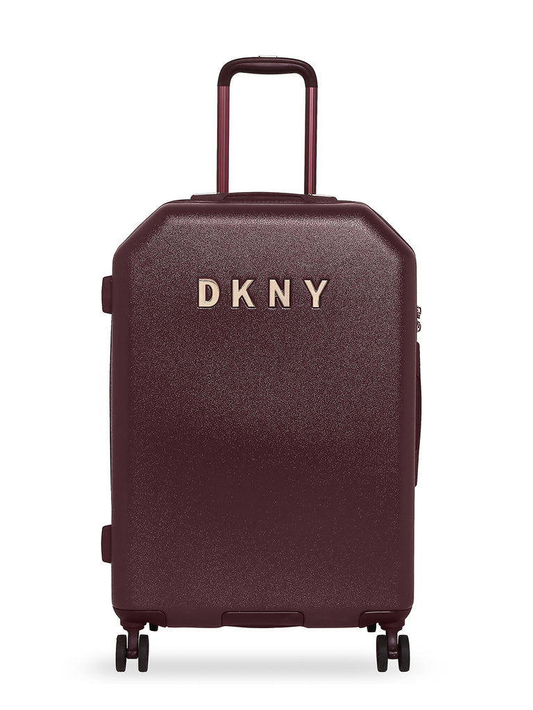 Buy DKNY Solid Hard Trolley Bag | Beige Color Men | AJIO LUXE