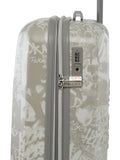 DKNY REBELLION Range Storm Grey & White Color Hard Case Abs Pc Film Cabin Size LUGGAGE