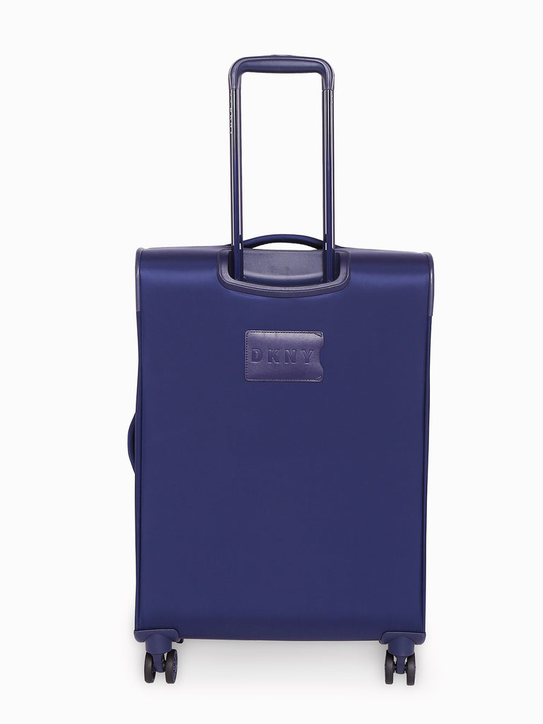 DKNY Quilted Soft Range Indigo Color Soft Medium Luggage : Amazon.in:  Fashion