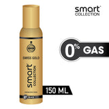 Smart Collection SWISS GOLD NO GAS Deodorant Spray 150ml