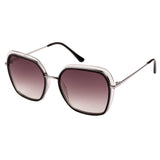 Xpres Oversized Sunglasses with Black Lens for Women