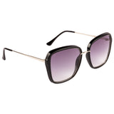 Xpres Square  Sunglasses with Blue Lens for Women