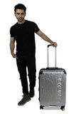 Calvin Klein SNAKE RIDGE Range Silver Color Hard Luggage