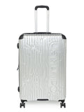 Calvin Klein SNAKE RIDGE Range Silver Color Hard Luggage