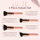 Luxie 4 Piece Kabuki Set