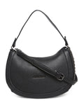 MARINA GALANTI Black Color Soft PU Material Medium Size Hobo - MB0353HO1001