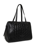 MARINA GALANTI Black Color Soft PU Material Medium Size Bowling Bag - MB0377BG2001