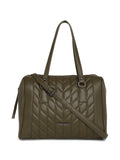 MARINA GALANTI Olive Color Soft PU Material Medium Size Bowling Bag - MB0377BG2029