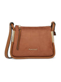 MARINA GALANTI Brown Color Soft PU Material Medium Size Crossbody Bag - MB0380CY2007