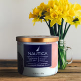 Nautica Teakwood + Sea Salt Fragranced Candle