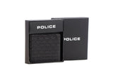 Police WINGS BI-FOLD COIN WALLET - BROWN