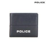 Police NATE BIFOLD COIN WALLET- Navy