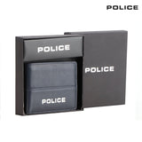 Police NATE BIFOLD COIN WALLET- Navy